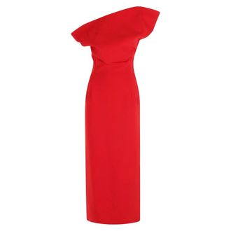 Magda Butrym Dames, Jurken, Rood, Maat: 2XS Wol