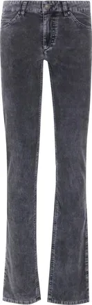 Isabel Marant Leniya Broeken - Dames - Bootcut Jeans - Zwart - 2XS - Katoen - Jeans