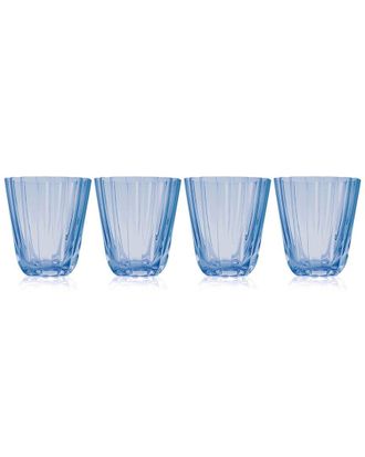 Godinger Set Of 4 Genesis Double Old Fashioned Glasses