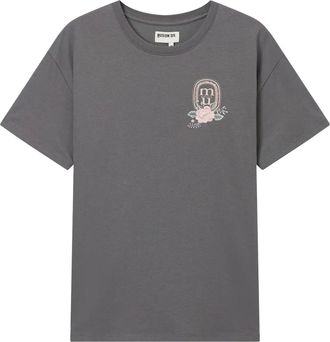 Musium Div. logo-print T-shirt - women - Cotton - S - Grey