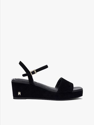 Tommy Hilfiger Sandalias de cu&ntilde;a con monograma TH