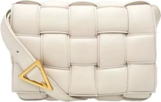 Bottega Veneta Pre-owned Cross Body Bags, female, White, Size: ONE SIZE Pre-owned Vintage Shoulder Bag