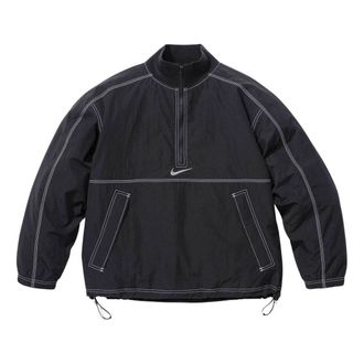 SUPREME x Nike Ripstop Pullover Black White SUP-SS24-160