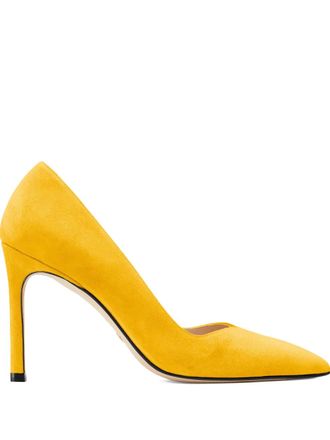 Stuart Weitzman Pumps Anny 105mm - Giallo