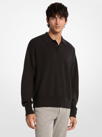 Michael Kors Wool Polo Sweater