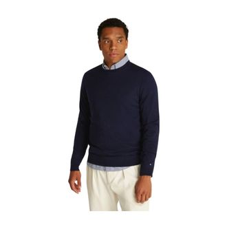 Tommy Hilfiger Heren, Truien, Blauw, Maat: XL