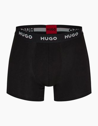 HUGO BOSS Mens Triple Pack Trunks - Black - Size: 32/33/32