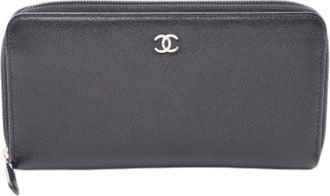 Chanel Pre-owned Portafoglio lungo (bi-fold) - - Pre-owned - Donna - Nero - ONE SIZE