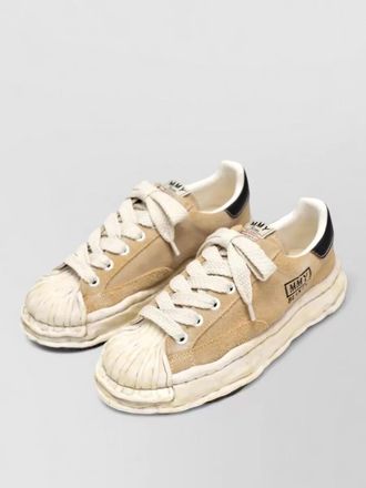 Miharayasuhiro leather low-top sneakers
