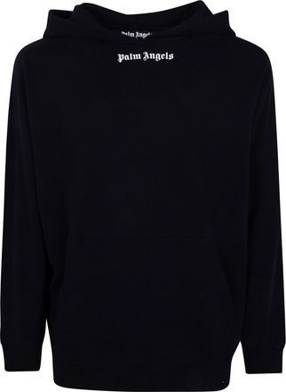 Palm Angels Classic Logo Over Hoodie
