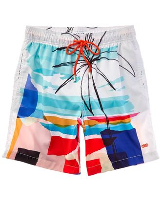 Le Club Printed Swim Trunk