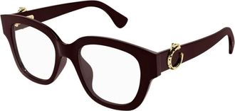 Cartier Optical Frame - Dames - Brillen - Rood - 53 MM - Accessoires
