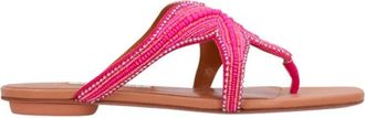 Aquazzura Flip Flops - Dames - Slippers - Roze - 38 EU - Schoenen