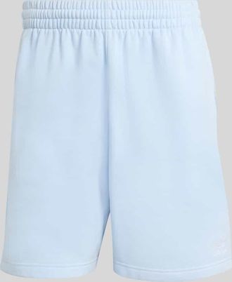 adidas Originals Sweatshorts aus Baumwoll-Mix in Hellblau, Gr&ouml;&szlig;e XXL