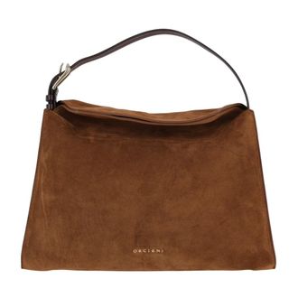 Orciani Trinity M Borsa a Spalla - - Bags - Donna - Marrone - ONE SIZE
