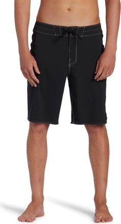 Billabong Core Lord Pro Water Repellent Board Shorts in Black at Nordstrom, Size 33
