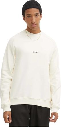 Msgm Sweatshirts - Heren - Sweatshirts - Beige - L - Hoodies & sweatvesten