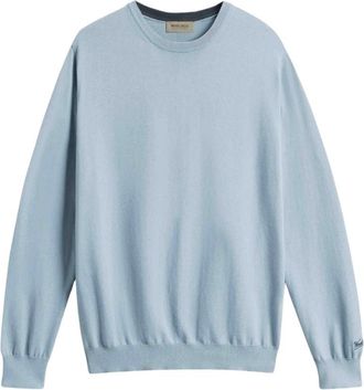 Woolrich Light Blue Solid Sweater