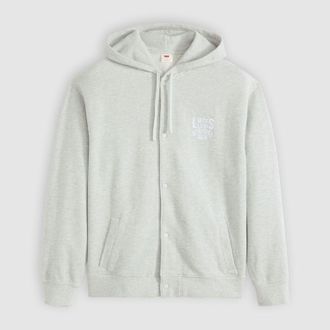 Levi's Mens Levis Alder Bomber Sweatshirt in Grey