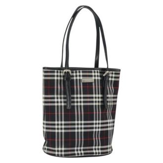 Burberry Pre-owned Tote Bags, female, Black, Size: ONE SIZE Pre-owned Vintage Tote Bag