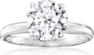 Ross-Simons Lab-Grown Diamond Solitaire Ring in 14kt White Gold
