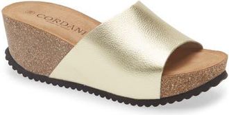 Cordani Morena Wedge Platform Sandal in Platino at Nordstrom, Size 8.5Us