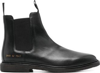 Common Projects Chelsea boots - men - Calf Leather/Leather/Rubber/Fabric/Fabric - 46 - Black