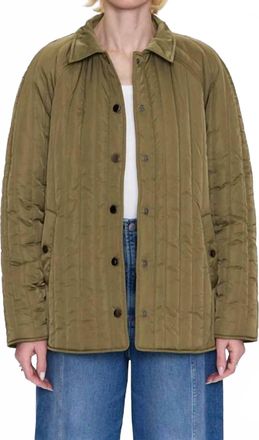 Pistola Denim Sawyer Quilted Barn Jacket In Olive