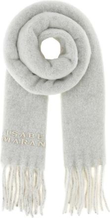 Isabel Marant Accessoires, Dames, Grijs, ONE Size, Firny Sjaal