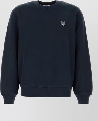 Maison Kitsun&eacute; organic cotton crew neck sweatshirt