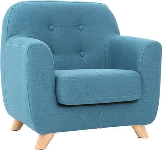 Miliboo Sill&oacute;n Infantil N&oacute;rdico Azul Norkid
