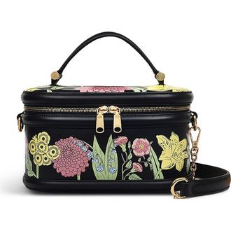 Radley London Small Royal Horticultural Society Zip Around Crossbody Bag in Black at Nordstrom Rack
