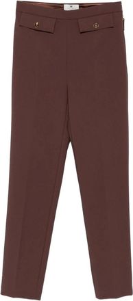 Elisabetta Franchi Donna, Pantaloni, Marrone, S, new