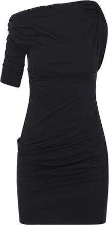 Jacquemus Womens La Mini Robe Drapeado Dress