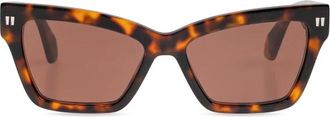 Off-white Zonnebril Cincinnati - unisex - Zonnebrillen - Bruin - ONE Size - Accessoires