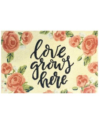 The Rug Market Love Grows Here 30X48in Doormat