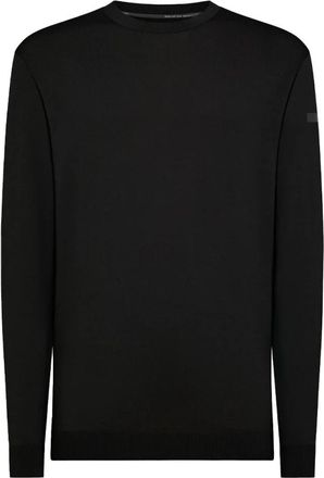 Roberto Ricci Design Zwarte Crewneck Sweatshirt - Heren - Sweatshirts - Zwart - S - Hoodies & sweatvesten