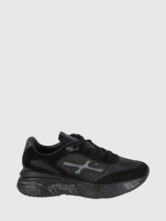 Premiata Sneakers Moerund in pelle, suede e mesh con logo applicato