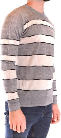 Paolo Pecora Truien - Heren - Sweatshirts - Grijs - S - Hoodies & sweatvesten