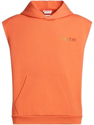 Marni Mouwloze sweater - Oranje