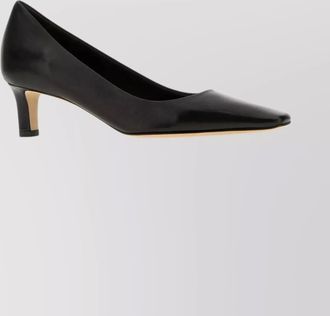 The Row pointed toe leather carla 45 pumps