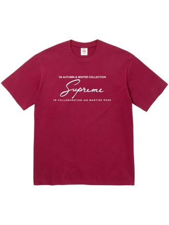 SUPREME x Martine Rose T-shirt - Red