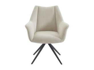 VENTE-UNIQUE.COM Silla tela beige