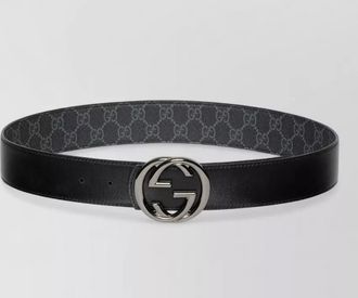 Gucci reversible belt adjustable length metal hardware