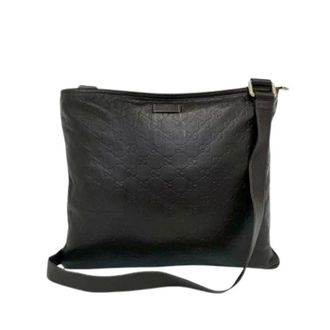 Gucci Pre-owned Pochette Schoudertas - Heren - Vintage Schoudertas - Zwart - ONE Size - Leer - Vintage