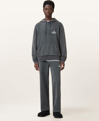 AllSaints Cotton Soleil Straight-Leg Joggers, Size: L