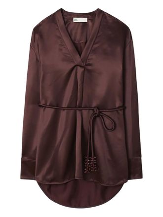 Tory Burch asymmetric top - Brown