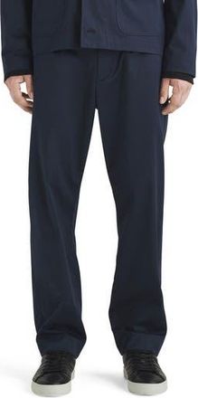 Rag & Bone Shift Straight Leg Sateen Pants in Navy at Nordstrom Rack, Size 38