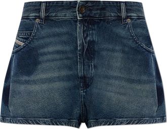Diesel Donna, Pantaloncini, Blu, W27, new