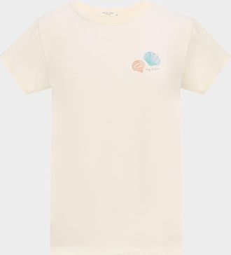 Rag & Bone Crewneck Seashell Tee